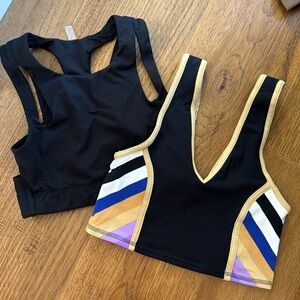 LOT OF 2 FREE PEOPLE MOVEMENT SPORTS BRAS XS